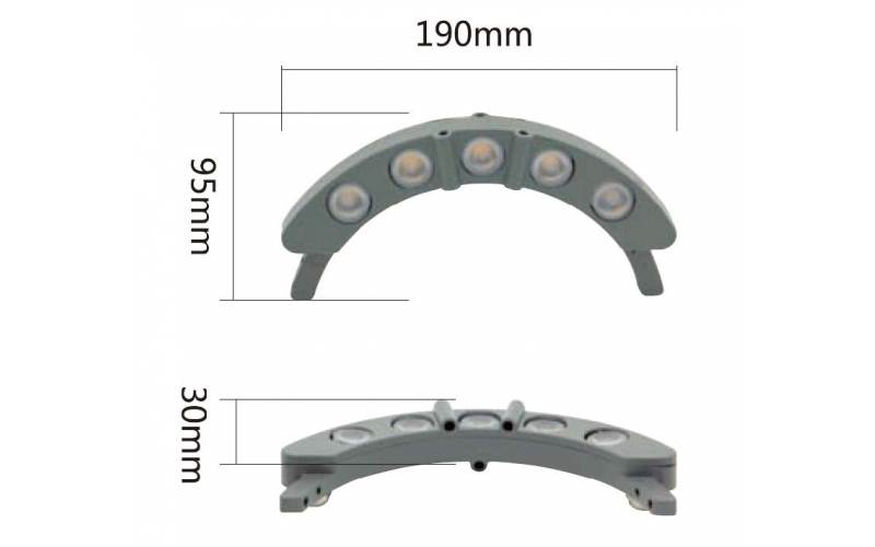 Lumière ondulée LED LT-CG-4301