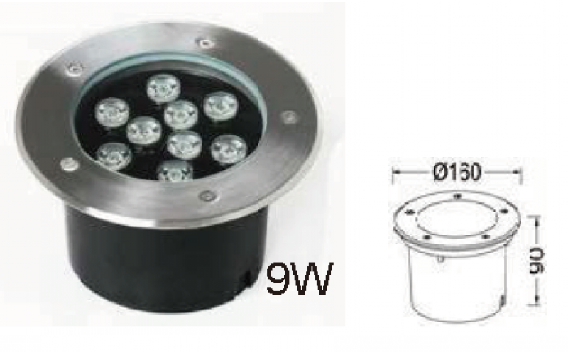 Lumière LED enterrée LT-UG-501