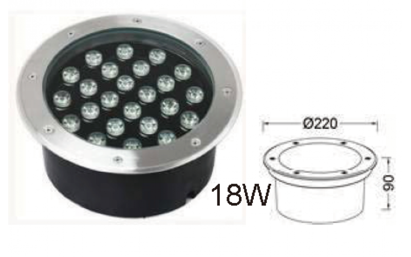 Lumière LED enterrée LT-UG-501