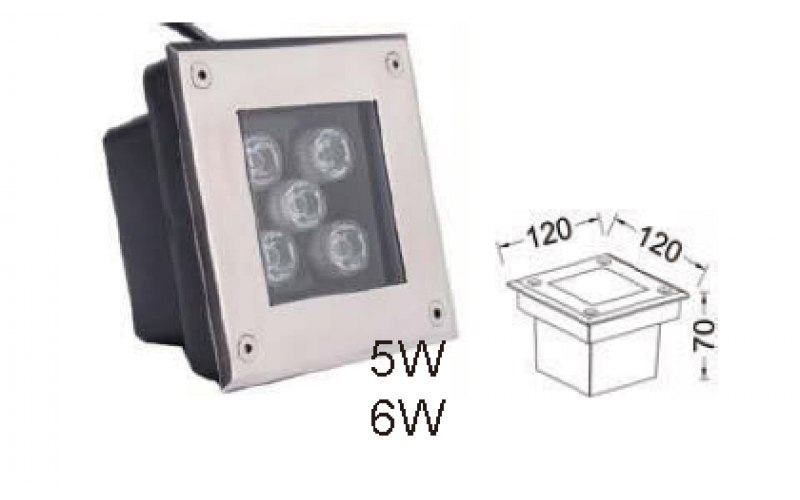 Lumière LED enterrée LT-UG-802