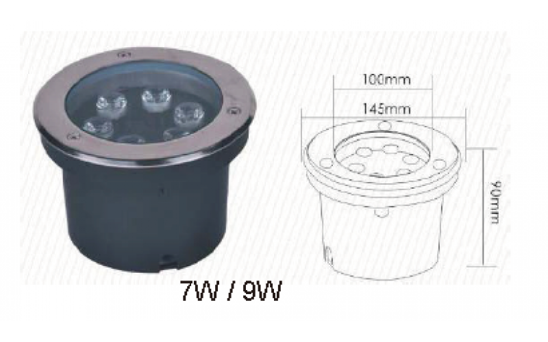 Lumière de fontaine à LED LT-UW-1501